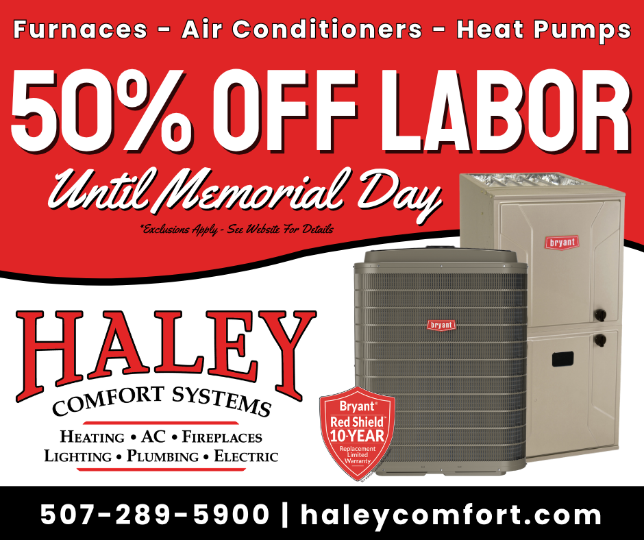 Half Off Labor – HVAC