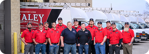 Haley Workers smiling